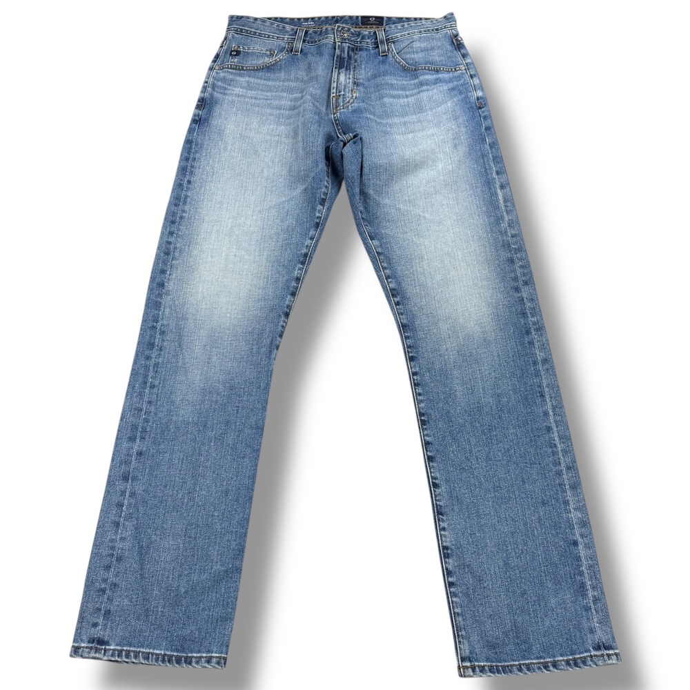 AG Adriano Goldschmied The Ives Modern Athletic Jeans Mens 31x33 Light Wash